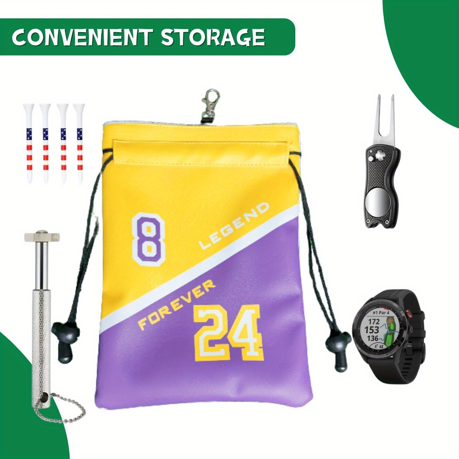 Funny Golf Valuables Pouch NO  - огляд і ціна Golf Ball Premium