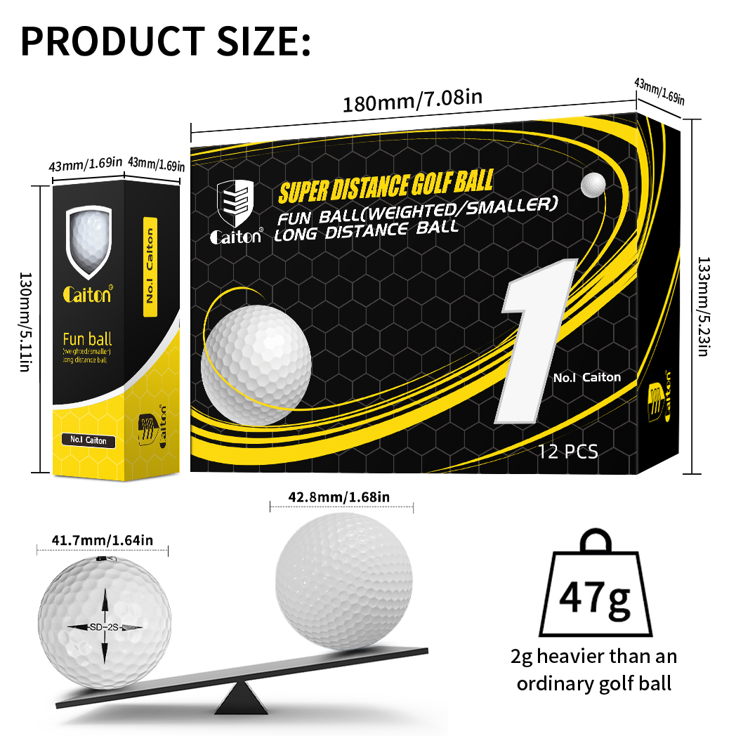 Caiton Ultimate Golf Balls 12/ - огляд і ціна Golf Ball Premium