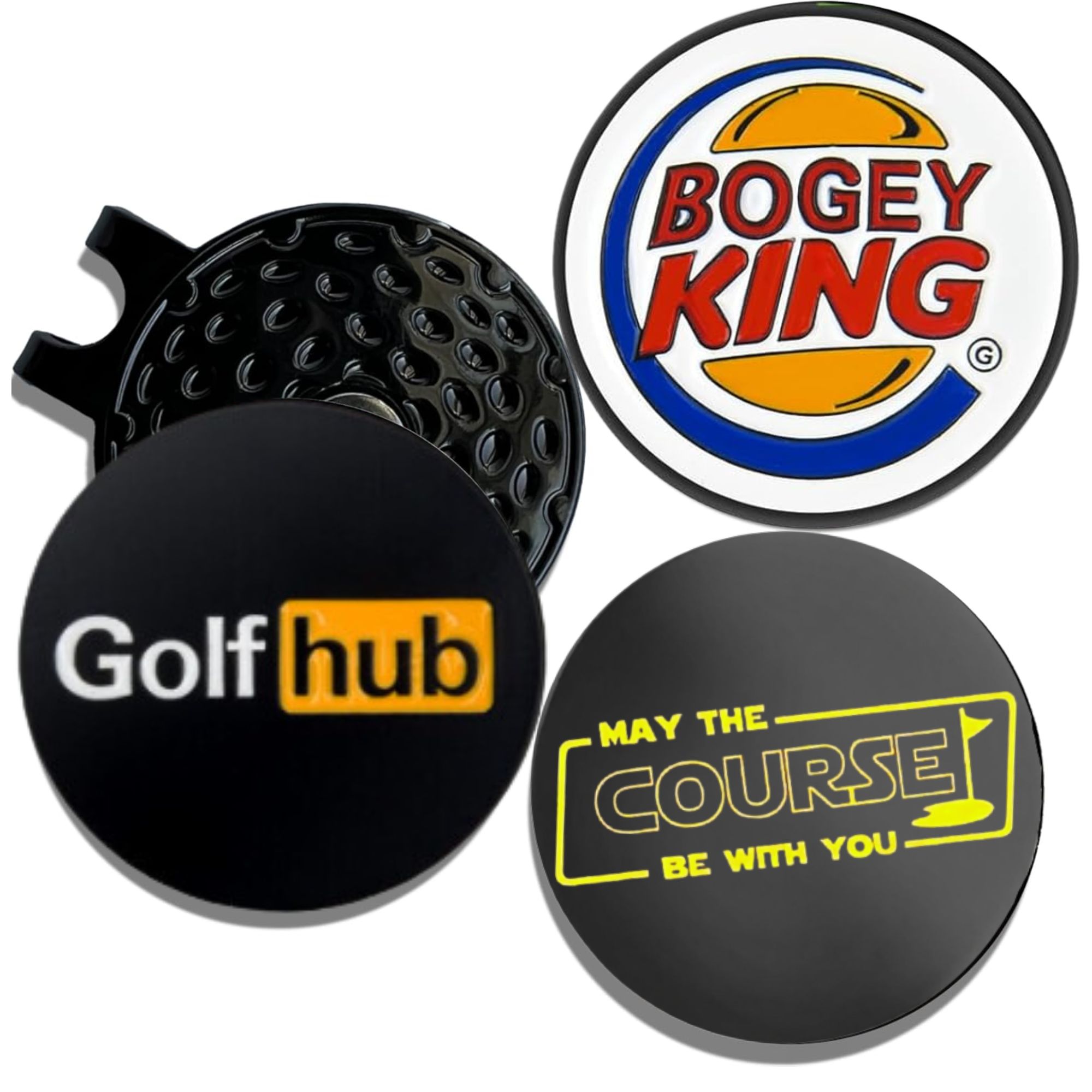 3 Pcs Funny Golf Ball Markers  - огляд і ціна Golf Ball Premium