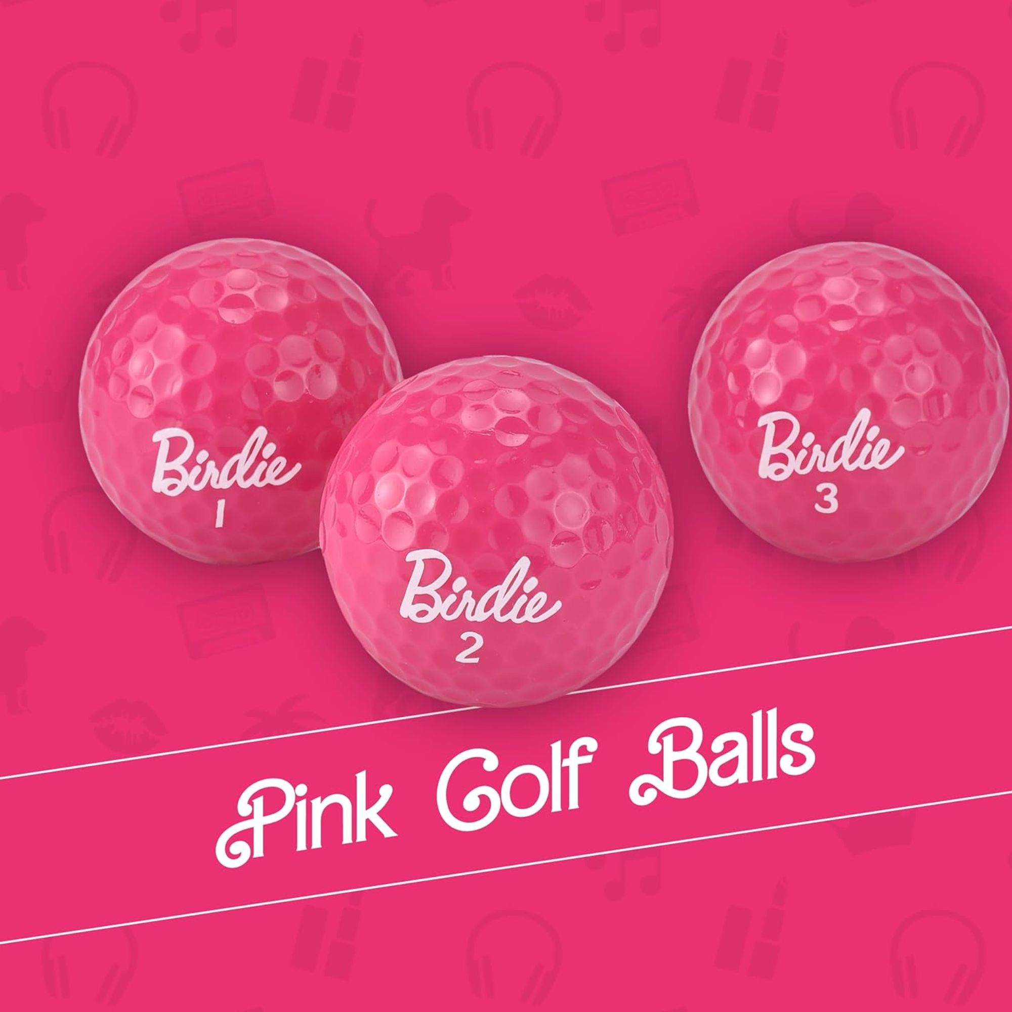 3 count Funny Golf Balls - Bir - огляд і ціна Golf Ball Premium